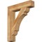 Ekena Millwork Olympic Block Rough Sawn Bracket, Western Red Cedar, 6"W x 32"D x 38"H BKT06X32X38OLY05RWR - alternate 1
